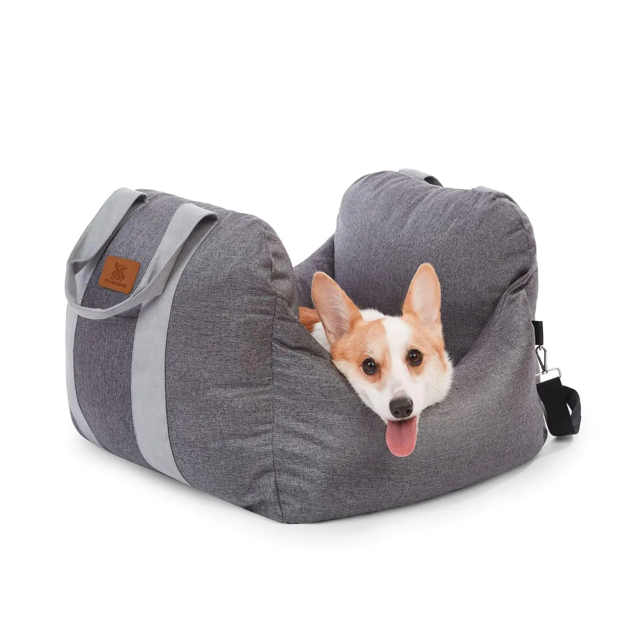 PET AWESOME Dog Car Seat Puppy Booster Seat Travel Carrier Bed for Small and Medium Pets